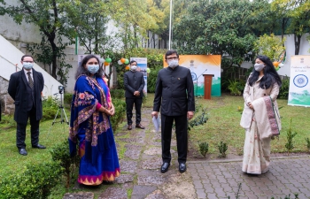 Speech by Ambassador Manish Chauhan on 72nd Republic Day of India (26.01.2021)